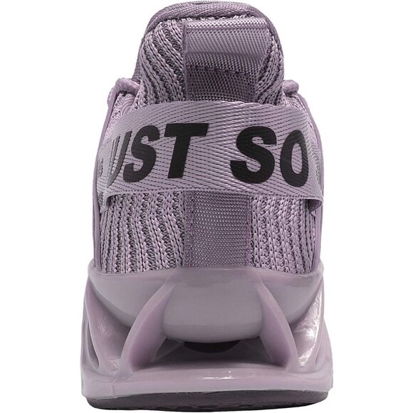 Women's Light Purple Running Walking Tennis Blade Athletic Sneakers Shoes - Picture 4 of 8